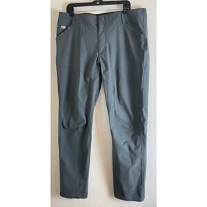 Kuhl Silencr Rogue Pants Mens 38x34 Khaki Ripstop Hiking Outdoors Climbing